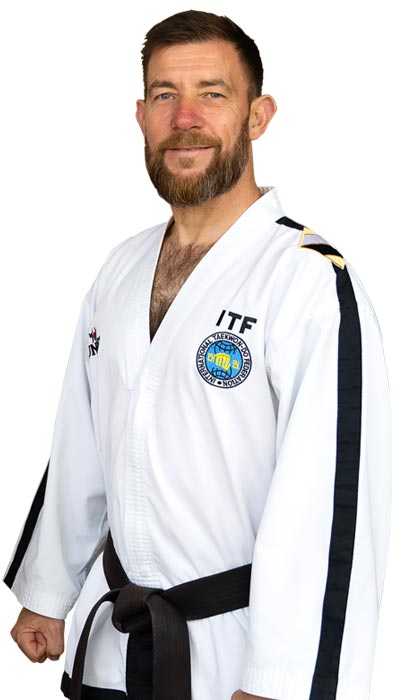 Kai Wilson tae kwon do instructor